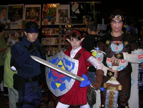 Snake, Ganondorf, Link